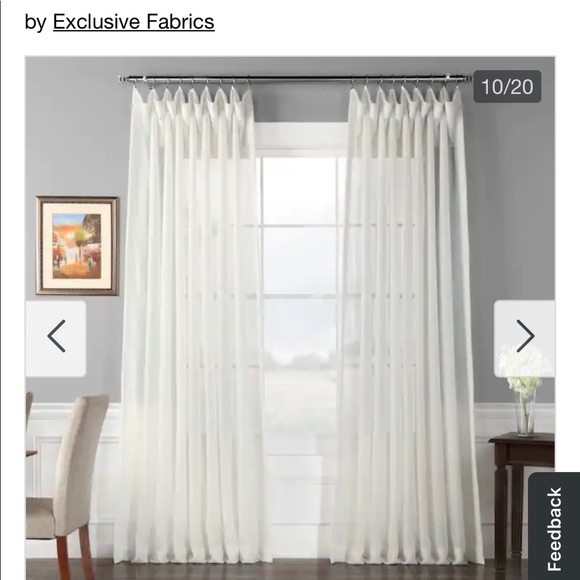 Sheer curtain - Picture 2 of 3